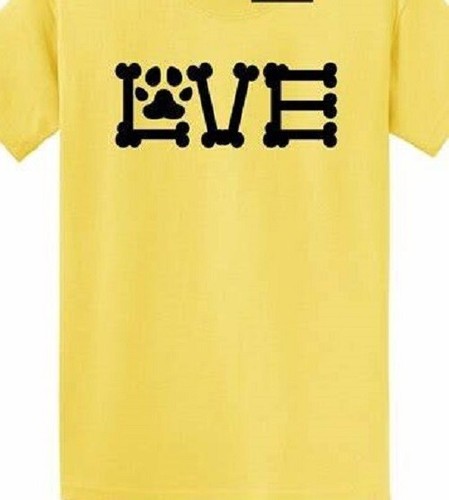 Shirt love cane amante degli - amante,