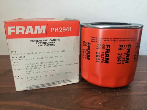 Filtro olio fram 4482 fiat - filtro,