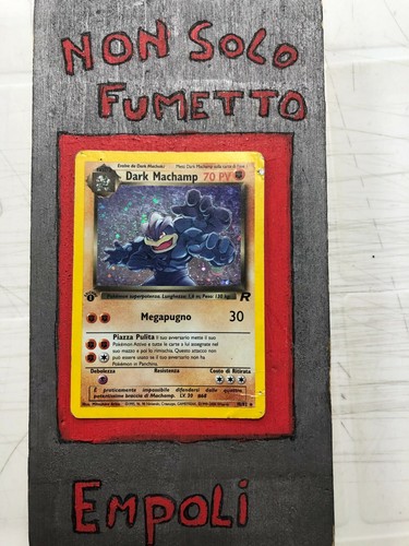 Pokemon dark machamp 1 - 10/82, 1°