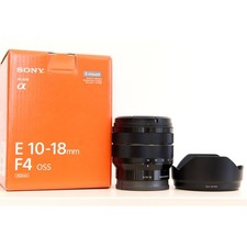 SONY E 10-18mm F4 OSS SEL1018 E-mount Lens Black