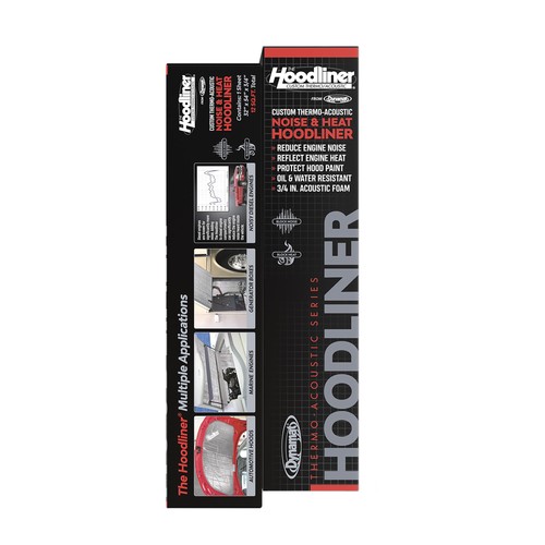 Dynamat 11905 hoodliner x - hoodliner,