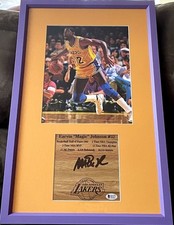 Magic Johnson autografo