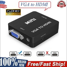 Mini VGA To HDMI HD 1080P HDTV