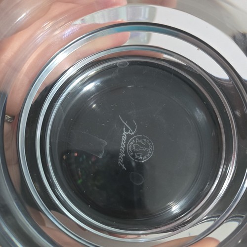 Baccarat clear glass tumbler - baccarat,
