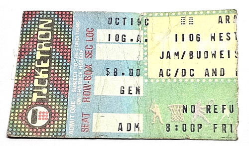 Biglietto concerto dc - biglietto, ac/dc