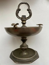 POSACENERE DA CENTRO TAVOLA IN PELTRO ANNI 60VINTAGE 