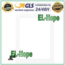 TOUCH SCREEN PER APPLE IPAD 2 WIFI 3G A1395 A1396 A1397 VETRO BIANCO TASTO HOME
