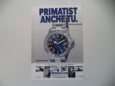 advertising Pubblicità 1998 IMMERSION PRIMATIST