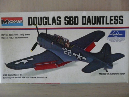 Maquette avion monogram - maquette, 1/48