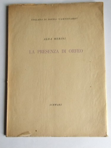 Alda merini presenza di - merini,,