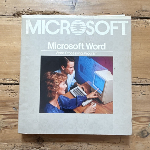 Microsoft word macintosh - microsoft, 1.0