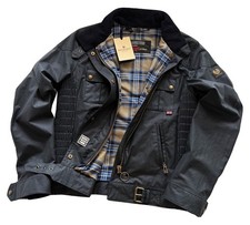 Belstaff gangster giacca - gangster, nera