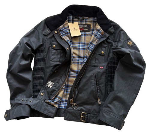 Belstaff gangster giacca nera - giacca,