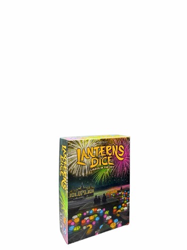 Lanterns dice luci nel cielo - luci,