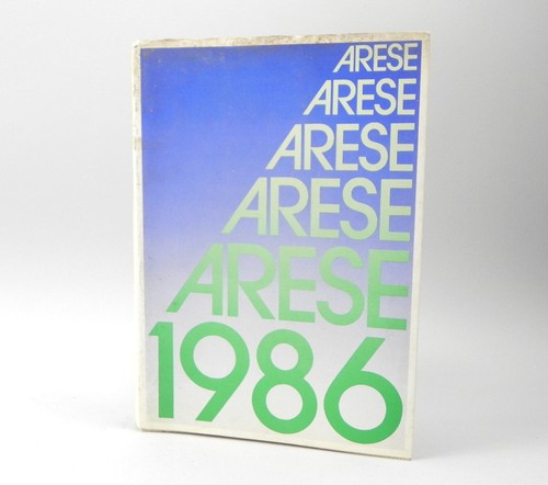 Arese annuario 1986 libro - arese,