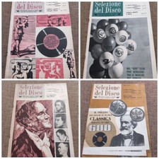 Lotto  4 Riviste Anni 60-Selezione del Disco