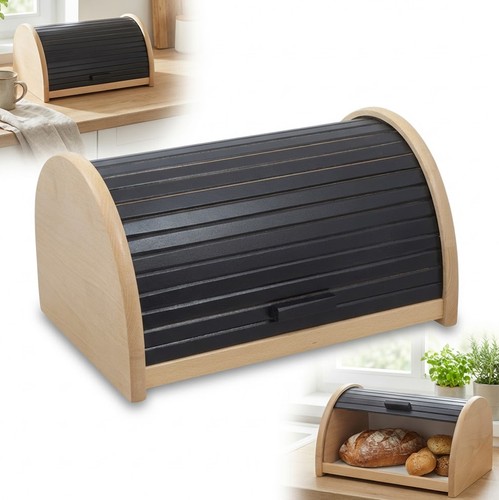 Contenitore legno per pane - contenitore, in