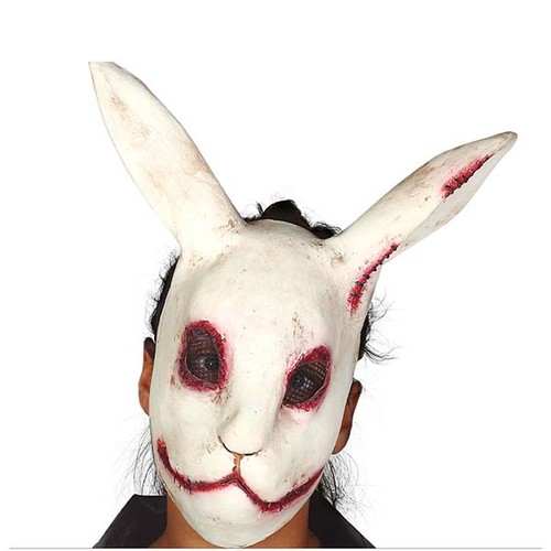 Maschera coniglio spaventoso - coniglio,