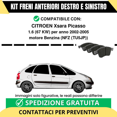Pastiglie freno anteriori - freno, per