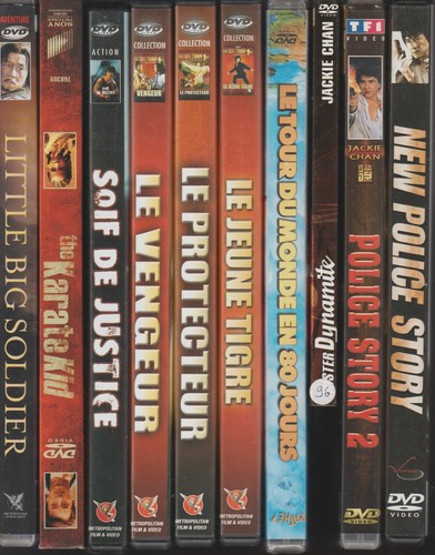 Jackie chan lot dvd - jackie, (e6)
