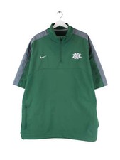 Nike mezza zip jersey verde
