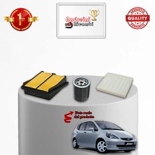 KIT TAGLIANDO 3 FILTRI HONDA JAZZ II 1.2 i-DSi 57KW 78CV DAL 2002 ->