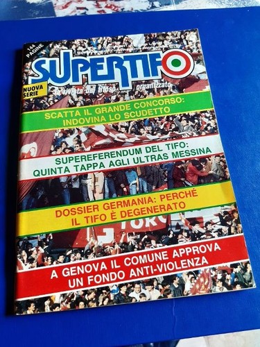 Supertifo rivista ultras - rivista,