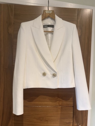 Giacca blazer doppiopetto - , zara