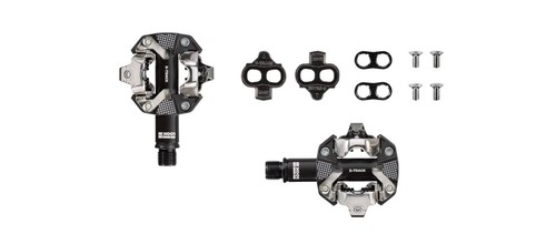 Pedali mtb look track nero - pedali, x-track