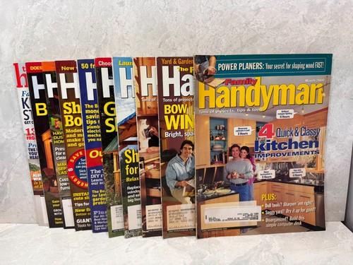 Family handyman magazine lot - handyman,