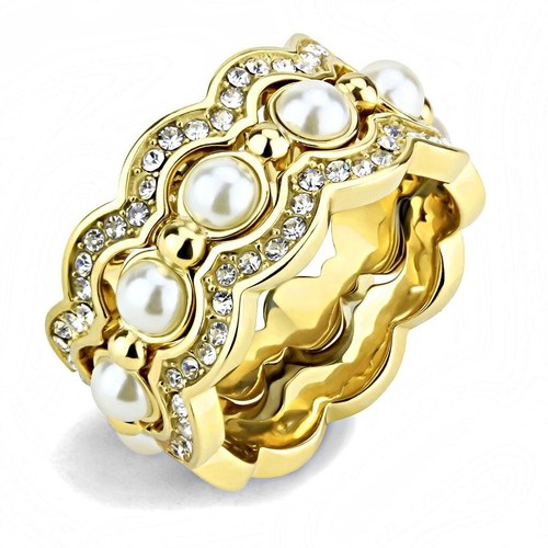 Anello perle oro set pezzi - perle,