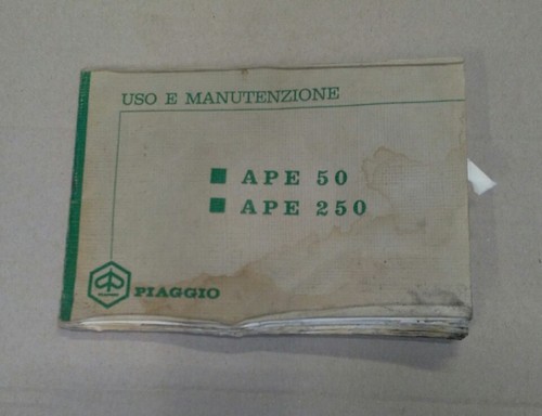 Libretto uso manutenzione - uso,