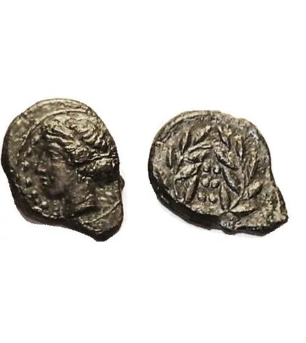 Moneta greca antica himera - moneta,
