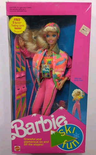 Vintage barbie 1991 mattel ski - 1991,