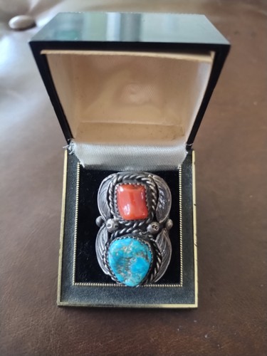 Anello vintage navajo cecil - anello,
