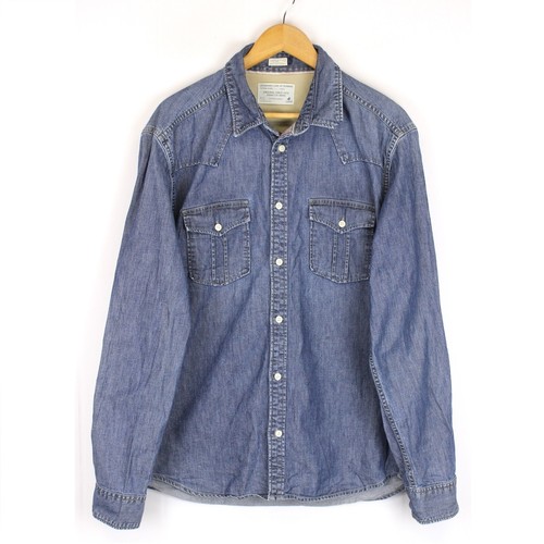 Camicia jeans uomo - camicia,