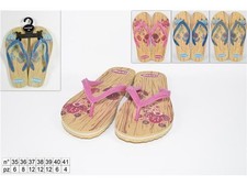 INFRADITO DONNA FANT. LEGNO FIORI COL 35-41 (F03382/F227) ART.MI011987