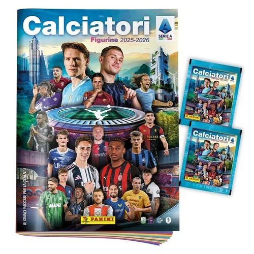 Calciatori panini 2025 2026 - calciatori, 2025-26