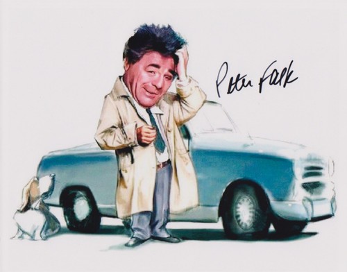 Peter falk firmato columbo - peter,