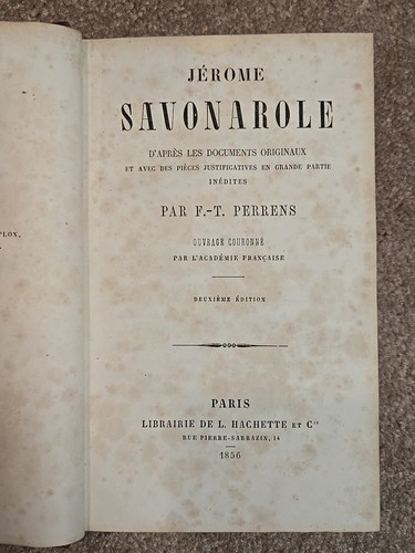 Jerome savonarole perrens 2nd - jerome,