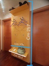 Appendi abiti a muro