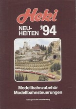catalogo HEKI 1994 Neuheiten Modellbahnzubehör Modellbäume             D  aa