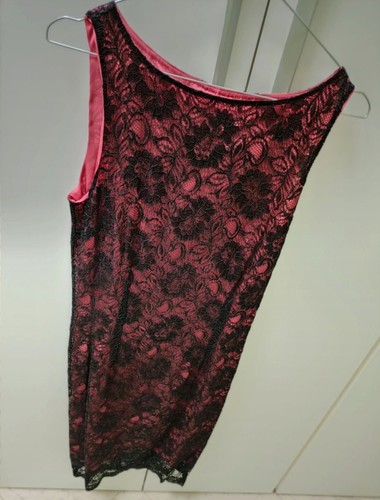 Abito elegante tubino pizzo - in,