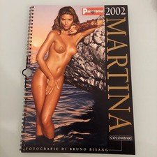 CALENDARIO PANORAMA 2002 Martina Colombari fotografata da Bruno Bisang Ottimo