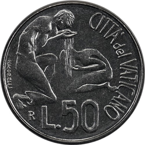 Vatican city lire 1991 - 50,