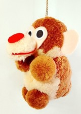 ARCA POM POM 1985 Perlana Henkel italy pupazzo pupazzetto scimmia