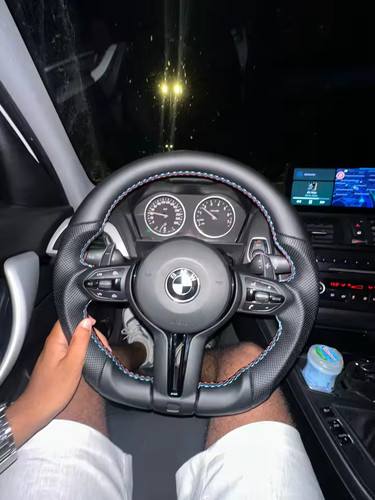 Volante bmw pelle - volante, traforata