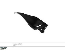 CARENA FIANCHETTO POSTERIORE DX YAMAHA TMAX T-MAX 530 2016 NERO OPACO SATINATO