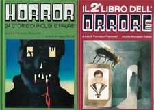 Aa. Vv. HORROR - IL 2° LIBRO DELL'ORRORE Omnibus Gialli 1977-78 Prima edizione