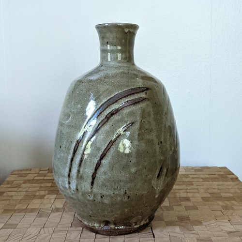 Bottiglia ceramica artistica